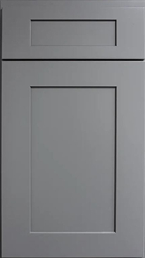 Kitchen Cabinet Door Sample of Platinum Shaker Style Ready to Assemble (RTA) Cabinets