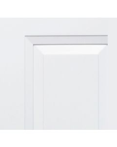 Aspen White Style Ready to Assemble (RTA) Kitchen Cabinet Quarter Sample Door