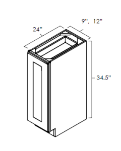 Platinum Shaker 12" Base Spice Rack For Kitchen