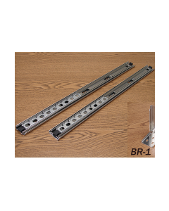 Cabinetry Hardware GL-1 Pair Roller Bearing Drawer Slides