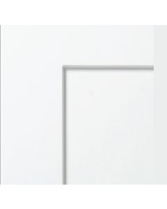 White Shaker Ready to Assemble (RTA) Kitchen Cabinet Quarter Sample Door