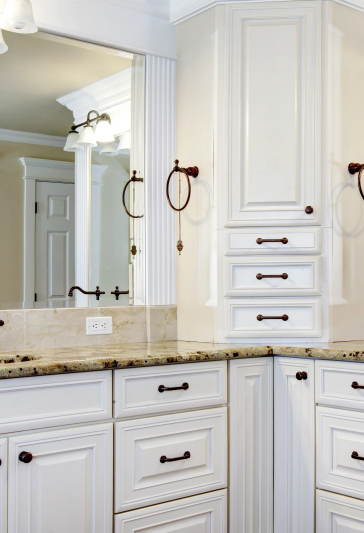 Luxury White Color Aspen White Style Kitchen Cabinets