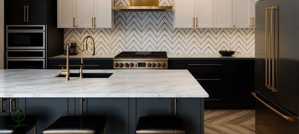 Farmhouse Sink in Gray Kitchen