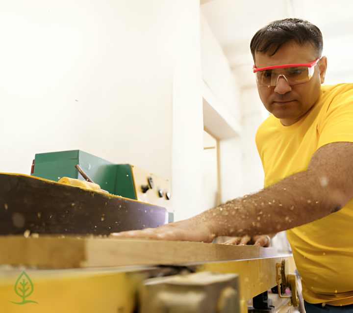 Shape the edges for perfect DIY shaker style cabinet doors