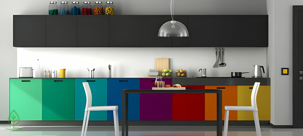 Different Colors Combination For RTA Kitchen Cabinets