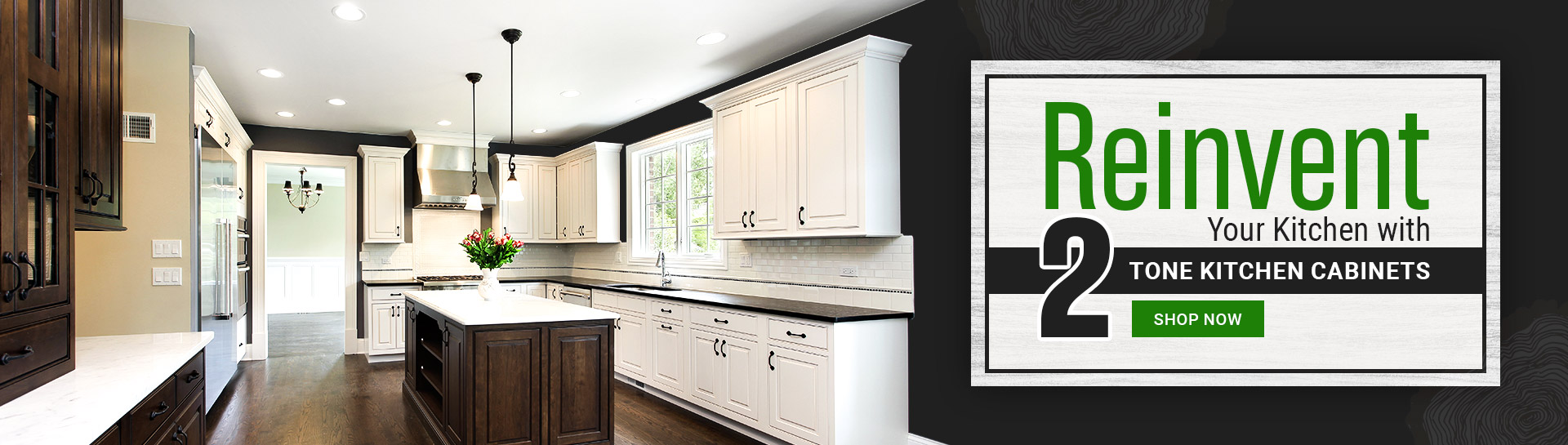 Reinvent Your Kitchen with 2 Tone Kitchen Cabinets